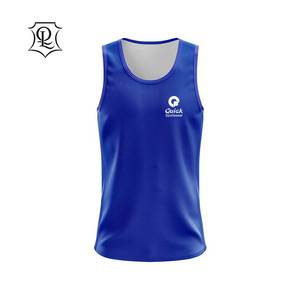 Singlet Sleeveless Travel <b>Vest</b> Gym <b>Mens</b> Tank Top Bodybuilding Fitness Running Custom Logo Tank Top - Product Image 1