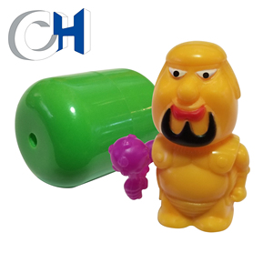 Mini figurita de caballero, juguete promocional, 50mm PP, huevo - Product Image 5