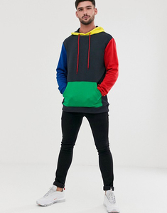 Sweat à capuche surdimensionné avec logo personnalisé pour adulte et motif uni Vêtements de rue pour le travail d'hiver Sweat-shirt à impression numérique pour hommes - Product Image 5