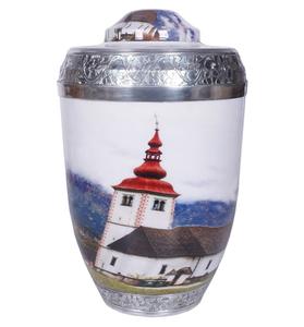 URNE DE CRÉMATION EUROPÉENNE EN MÉTAL, URNE DE CENDRES FUNÉRAIRES D'OISEAUX DE MER - Product Image 4