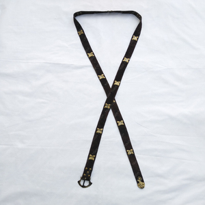 Herold TIGER TOUCH Norwegian Viking Gokstad Belt Cinturón de cuero de caballeros con material de cobre - Product Image 5