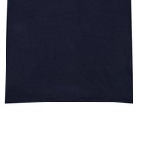 T-shirt décontracté unisexe bleu marine à manches courtes, coupe ajustée, 180g, anti-plis, respirant, avec impression de logo personnalisé de haute qualité