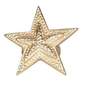 ANNEAU DE SERVIETTE MÉTAL OR TISSU DÉCORATIF DESIGNER ANNEAU DE SERVIETTE ÉTOILE DE MER ANNEAU DE SERVIETTE DE TABLE DE LUXE ANNEAU DE SERVIETTE FÊTE - Product Image 3