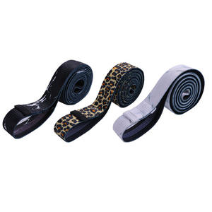 Bandas de entrenamiento circulares de algodón personalizadas al por mayor, juego de bandas largas para entrenamiento y ejercicios, banda de tracción de tela - Product Image 1