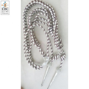 Aiguillette ชุดเดรสสีทองเมทัลลิกสีทองปลายชุบทองแบบเรียบสำหรับชุดเครื่องแบบสายรัดเสื้อคลุมอุปกรณ์ป้องกันภัยส่วนบุคคล - Product Image 6