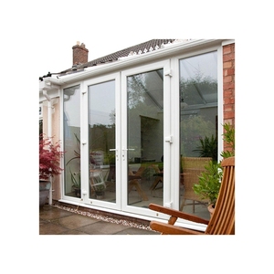 ประตูบานเลื่อนกระจกสองชั้นแบบไร้กรอบสำหรับห้องน้ำ  แบบหลายบาน <span class=keywords><strong>4</strong></span> บาน  วัสดุ PVC - Product Image 6