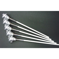 Termómetro Industrial de acero inoxidable, Sensor termistor RTD con tubo de protección