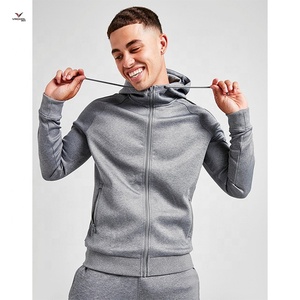 Chándal de entrenamiento de fútbol de patrón sólido personalizado para hombre con equipo de deportes de invierno de impresión digital - Product Image 1