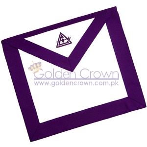 Tablier de membre du Conseil maçonnique Royal & Select Master RSM | Fournisseur de tablier maçonnique Regalia - Product Image 1