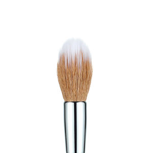 Vonira Bellezza VHQ-155 <span class=keywords><strong>Duo</strong></span> <span class=keywords><strong>Fibre</strong></span> Tapered Faccia di Trucco Crema Liquidi <span class=keywords><strong>Powder</strong></span> Brush Con Puntale di Rame Personalizzato Private Label OEM - Product Image 3