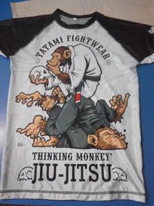 Camiseta de Compresión Sublimada 3D, 100% Poliéster, Tela Inteligente Ecológica de Secado Rápido, Ropa Deportiva para Fitness y MMA - Product Image 5