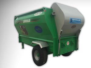 Alimentador de ensilaje Horizontal con celda de carga Digital y tanque de aceite, mezclador de alimentación de 10m3 de Turquía - Product Image 5