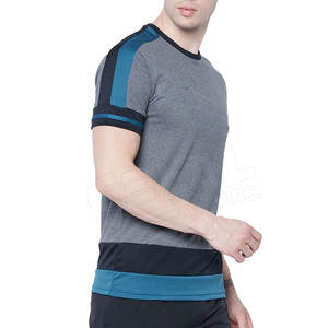 Camiseta 100% de algodón para hombre, ropa de moda de alta calidad con estampado personalizado, camisetas de gimnasio y Fitness - Product Image 3