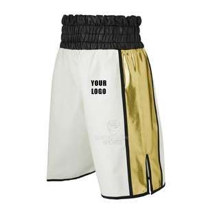 Custom muay thai shorts hot selling Low price Muay thai shorts Kickboxing Shorts Grappling - Product Image 5