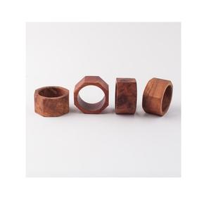 Soporte de servilleteros de madera para diseño de corte recién llegado última calidad Hotel restaurantes para sujetar tela producto de la mejor calidad - Product Image 3