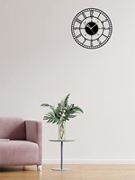 Jam dinding logam mewah, jam kerajinan tangan logam, jam dinding kualitas tinggi untuk rumah ruang tamu kantor kamar tidur dekorasi Modern