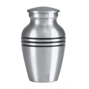 Reasonable Designed Cremation <b>Urn</b> Solid Metal Aluminium Ashes <b>Urn</b> Keepsake Funeral Memorial Ashes <b>Urn</b> - Product Image 4