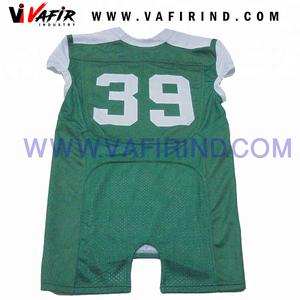 เสื้อซ้อมอเมริกันฟุตบอลแบบระบายอากาศได้ดี ป้องกันแบคทีเรีย แห้งเร็ว และชุดยูนิฟอร์มไซส์ใหญ่พิเศษ - Product Image 4