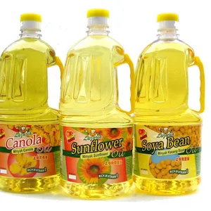 Huile de tournesol comestible raffinée/huile de cuisson de tournesol au prix d'usine origine Ukraine 1L 2L 3L 5L à 25L
