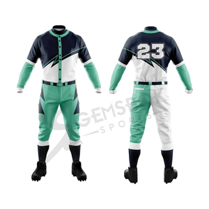 ชุดกีฬาเบสบอลแห้งเร็วปรับแต่งได้ชุดเครื่องแบบพิมพ์ซับลิเมตดีไซน์ใหม่ - Product Image 3