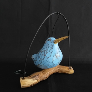 Statue d'animaux en bois, fabrication artisanale, décoration pour la maison, 100%, animaux, fait à la main - Product Image 4