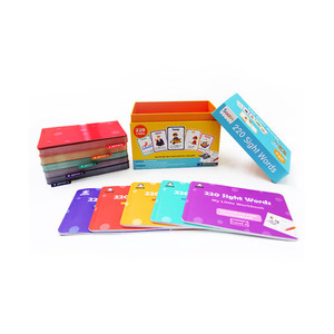 Cartes Flash <span class=keywords><strong>d</strong></span>écoratives avec des animaux, pour enfants, personnalisées, <span class=keywords><strong>d</strong></span>'apprentissage éducatif, Standard - Product Image 5