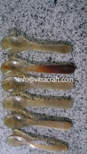 ¡Venta superior 2021! Cuchara de cuerno Cuchara de especias Cuchara de té Hecho en Vietnam Seguro de usar - Product Image 5