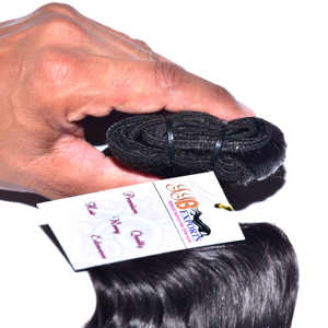 Extensión de cabello natural, extensiones de cabello humano de visón Virgen sin procesar de un solo donador, mechones de cabello ondulado sin enredos, gran oferta - Product Image 6