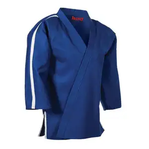 Đồng Phục Karate Võ Thuật Màu Đen Thoải Mái 100% Cotton, Bộ Đồ Karate