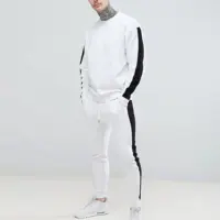 Top品質Custom Design Tracksuit/Men Cotton Sweatsuit/Gym Track Suit