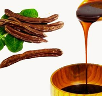 Ekstrak Herbal Carob Alami Kualitas Terbaik Grade A, Tipe Ekstrak Pelarut, Tanpa Bahan Tambahan, Kemasan Botol Plastik TR