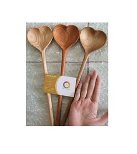 Cuillère en bois naturelle avec LOGO personnalisé, ml, biodégradables, écologique, longue cuillère en bois, qualité supérieure - Product Image 2