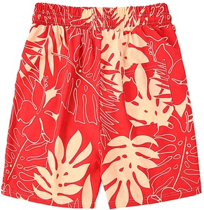 กางเกงขาสั้นผ้าคอตตอนของผู้ชาย,เสื้อแขนสั้นคอปกครึ่งแขนสั้นสำหรับฤดูร้อนพิมพ์ลายฮาวายใหม่ปี2022 - Product Image 4