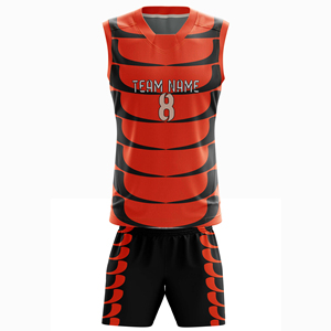 Vente en gros d'uniformes de basket-ball personnalisés, respirants, vêtements d'équipe grande taille avec broderie, uniformes de basket-ball personnalisés - Product Image 2