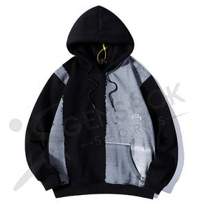 Sweat à capuche pour hommes, sweat-shirt personnalisé de haute qualité, pull en molleton, imprimé au dos, de Hip hop, nouvelle collection 2021 - Product Image 2