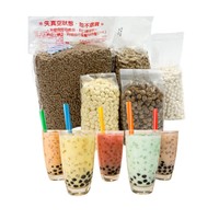 Thé à bulles au lait de expédition rapide, 500g 1KG 3KG, grosse perles de tapiocha boba pour thé au lait