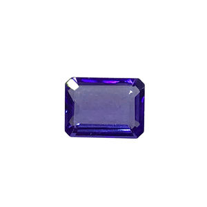 พลอยแทนซาไนต์ทรงแปดเหลี่ยมธรรมชาติ คุณภาพสูง เจียระไนเหลี่ยมเพชรพลอย สำหรับทำสร้อยคอ - Product Image 1