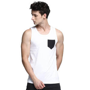 Vente en gros de débardeurs musclés pour hommes avec logo personnalisé super confortables hauts sans manches pour entraînement de gymnastique et d'athlétisme pour l'été - Product Image 5
