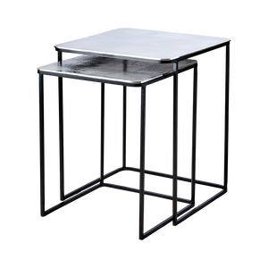 Professional Creative Metal Carter <b>Table</b> Set of 2 Customized Usage Home <b>Bed</b> Room Hotel Restaurant Made in India High Quality - Product Image 1