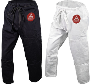 ชุดยูโดกิโมโนสำหรับผู้ชาย ผู้หญิง และเด็ก สีขาวและสีน้ำเงิน พร้อมเข็มขัด ผ้าฝ้าย 100% - Product Image 1