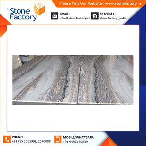 โต๊ะหินอ่อนสีน้ำตาลธรรมชาติพื้นกระเบื้องแกรนิตโอนิกซ์สีน้ำตาลดีไซน์แบบปรอท - Product Image 5