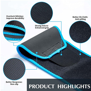 เข็มขัดเรียกเหงื่อสำหรับออกกำลังกายลดน้ำหนักเข็มขัดรัดเอวนีโอพรีนรองรับหลังต่ำเข็มขัดกันเหงื่อสำหรับผู้ชายผู้หญิงเทรนเนอร์ที่รัดเอวใช้ได้ทั้งชายและหญิง - Product Image 5