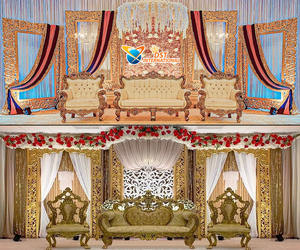 แบบดั้งเดิมของชาวฮินดูแต่งงานเวทีตกแต่งทมิฬแต่งงานแนวโน้มเวทีตกแต่งขนาดใหญ่ไขมันอินเดียแต่งงานเวทีแบบดั้งเดิม - Product Image 5