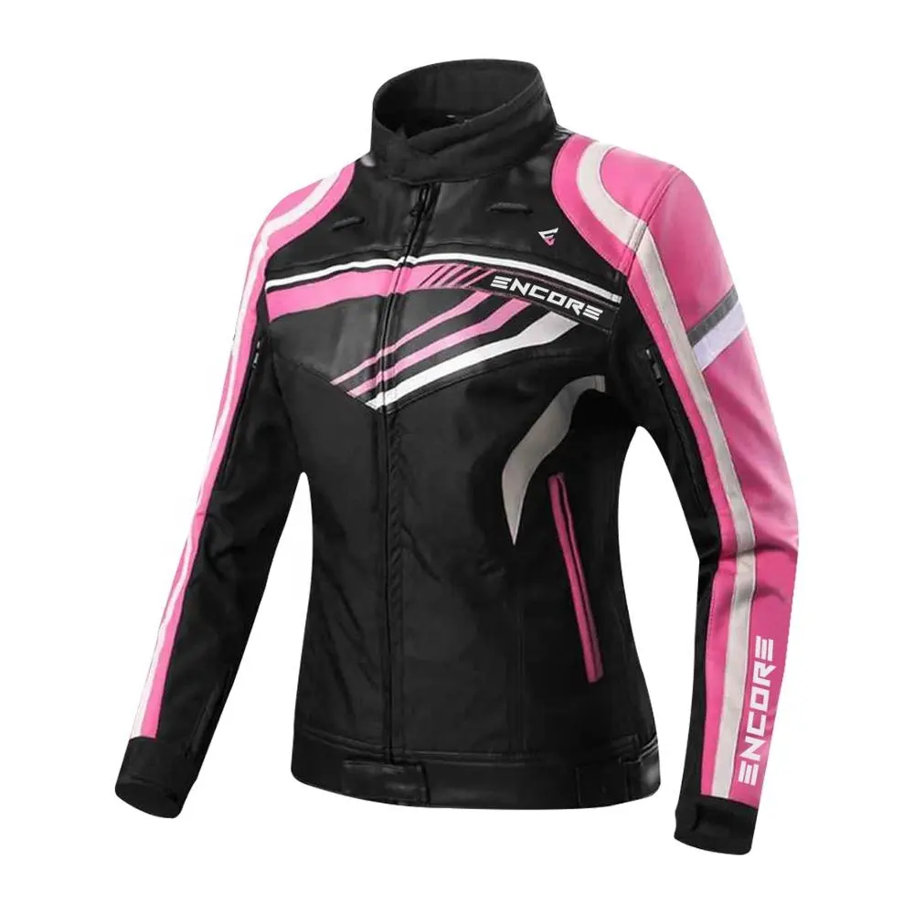 LATEST DESIGN WOMEN MOTORCYCLE JACKETS WITH WATERPROOF & BREATHABLE REISSA MEMBRANE WITH PROTECTIONS