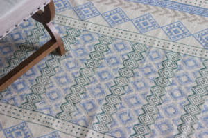 Indian Block Printed Cotton <b>Rugs</b> <b>Boho</b> Home <b>Rugs</b> for Living Room - Product Image 2