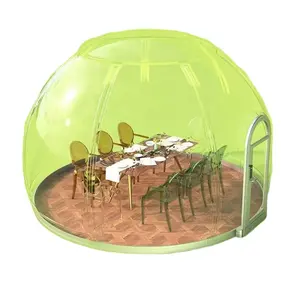 Neueste Design Kuppel Star View Pod Outdoor PC Pod modulare Glaskuppel Restaurant