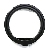AIKE Global 26cm/10inci Lampu Cincin LED Studio Fotografi 162 LED Suhu Warna Dapat Diatur 3000-6000K 2 Ponsel 8001LM