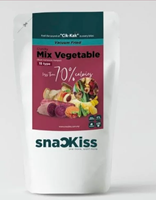 Premium Gebakken Fruit- en Groentesnacks 14g 60g Sachet Halal Gemaakt in Maleisië