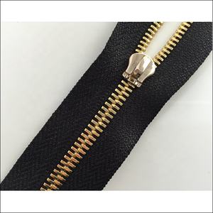 Wholesale OZL GMA Shiny Gold No.5 Auto-Lock Open-End Nylon Plastic Zipper Durable Shoes Garments Bags Home Textiles <b>Pillows</b> - Product Image 2