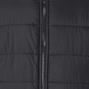 Men's <b>Winter</b> Hooded Puffer Jacket with Stand Collar Breathable Windproof Nylon/Polyester Shell Pattern <b>Decoration</b> Made Pakistan - Product Image 5